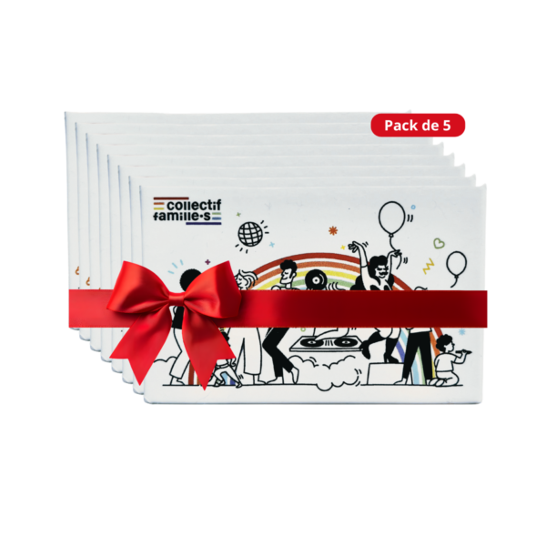 Pack de 5 Magnets Family Pride Festival